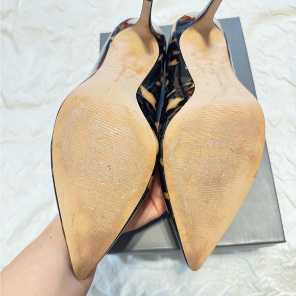 Ann Taylor Mila Tortoise pump EUC - Picture 4 of 7